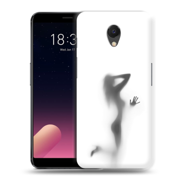Силиконовый чехол на Meizu M6s с принтом Силуэт