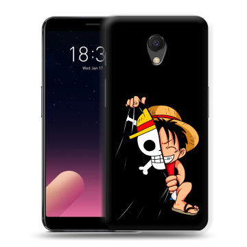 Силиконовый чехол на Meizu M6s с принтом One Piece Ван Пис