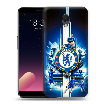 Силиконовый чехол на Meizu M6s с принтом Chelsea Челси