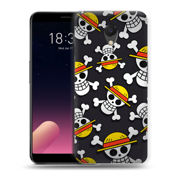 Силиконовый чехол на Meizu M6s с принтом One Piece Ван Пис
