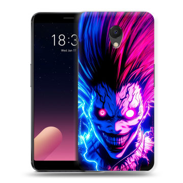 Силиконовый чехол на Meizu M6s с принтом Death note Тетрадь смерти