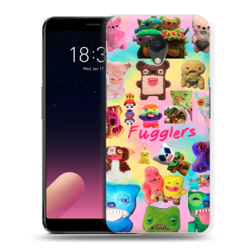 Силиконовый чехол на Meizu M6s с принтом Флагер Fuggler