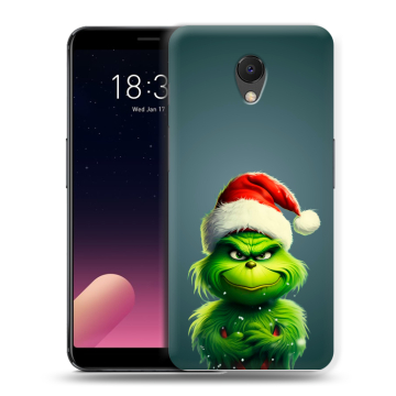 Силиконовый чехол на Meizu M6s с принтом Новый год Силиконовый чехол на Meizu M6s с принтом Новый год