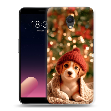 Силиконовый чехол на Meizu M6s с принтом Новый год Силиконовый чехол на Meizu M6s с принтом Новый год