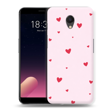 Силиконовый чехол на Meizu M6s с принтом для девочек