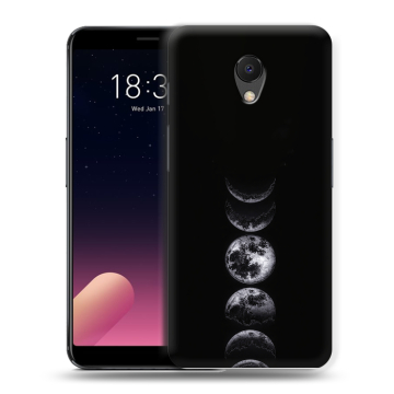 Силиконовый чехол на Meizu M6s с принтом женский