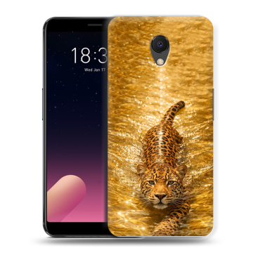 Силиконовый чехол на Meizu M6s с принтом женский
