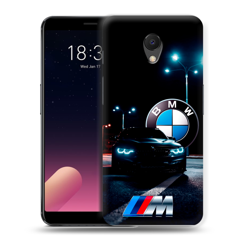 Силиконовый чехол на Meizu M6s с принтом БМВ BMW Силиконовый чехол на Meizu M6s с принтом БМВ BMW