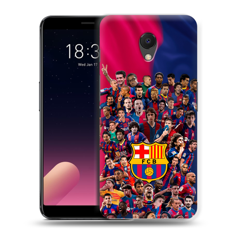 Силиконовый чехол на Meizu M6s с принтом Барселона Barcelona Силиконовый чехол на Meizu M6s с принтом Барселона Barcelona