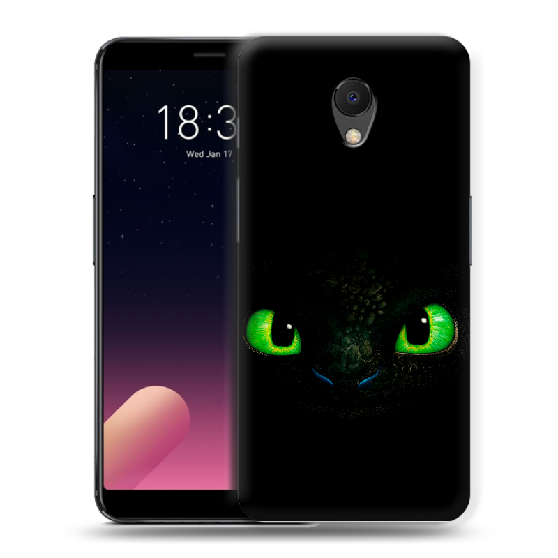 Силиконовый чехол на Meizu M6s с принтом Как приручить дракона Силиконовый чехол на Meizu M6s с принтом Как приручить дракона