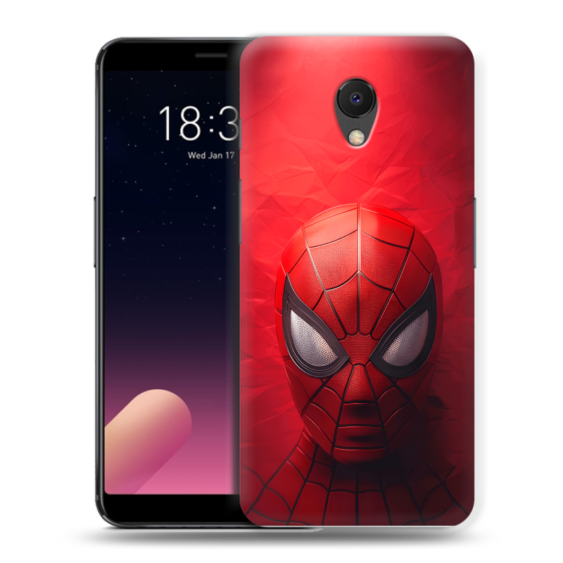 Силиконовый чехол на Meizu M6s с принтом Spiderman Человек паук Силиконовый чехол на Meizu M6s с принтом Spiderman Человек паук