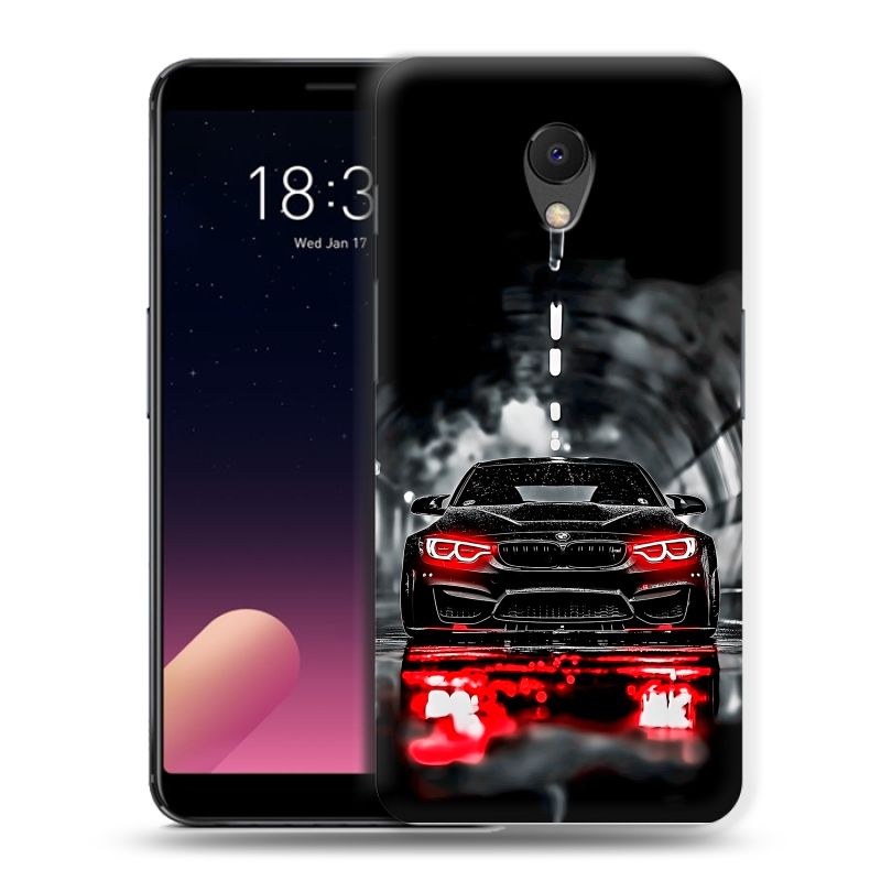 Силиконовый чехол на Meizu M6s с принтом BMW БМВ Силиконовый чехол на Meizu M6s с принтом BMW БМВ