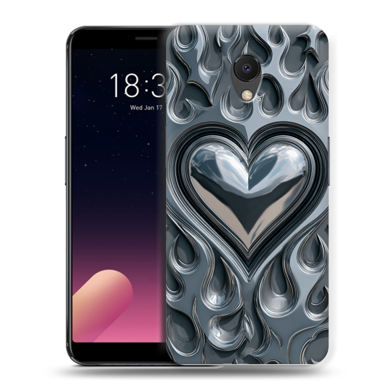 Силиконовый чехол на Meizu M6s с принтом Y2K Силиконовый чехол на Meizu M6s с принтом Y2K