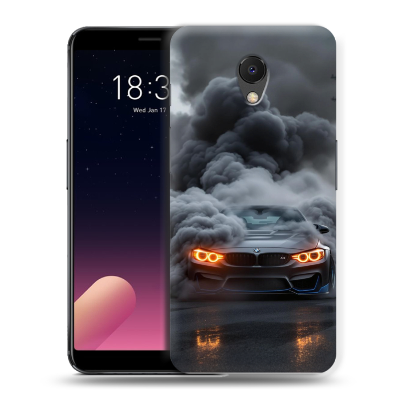 Силиконовый чехол на Meizu M6s с принтом BMW БМВ Силиконовый чехол на Meizu M6s с принтом BMW БМВ
