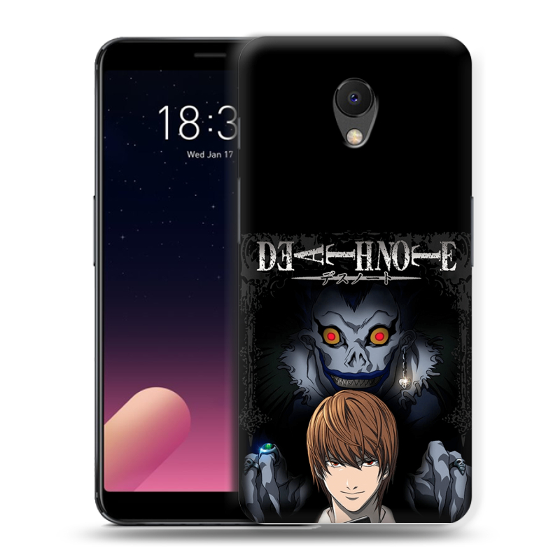 Силиконовый чехол на Meizu M6s с принтом Death note Тетрадь смерти Силиконовый чехол на Meizu M6s с принтом Death note Тетрадь смерти