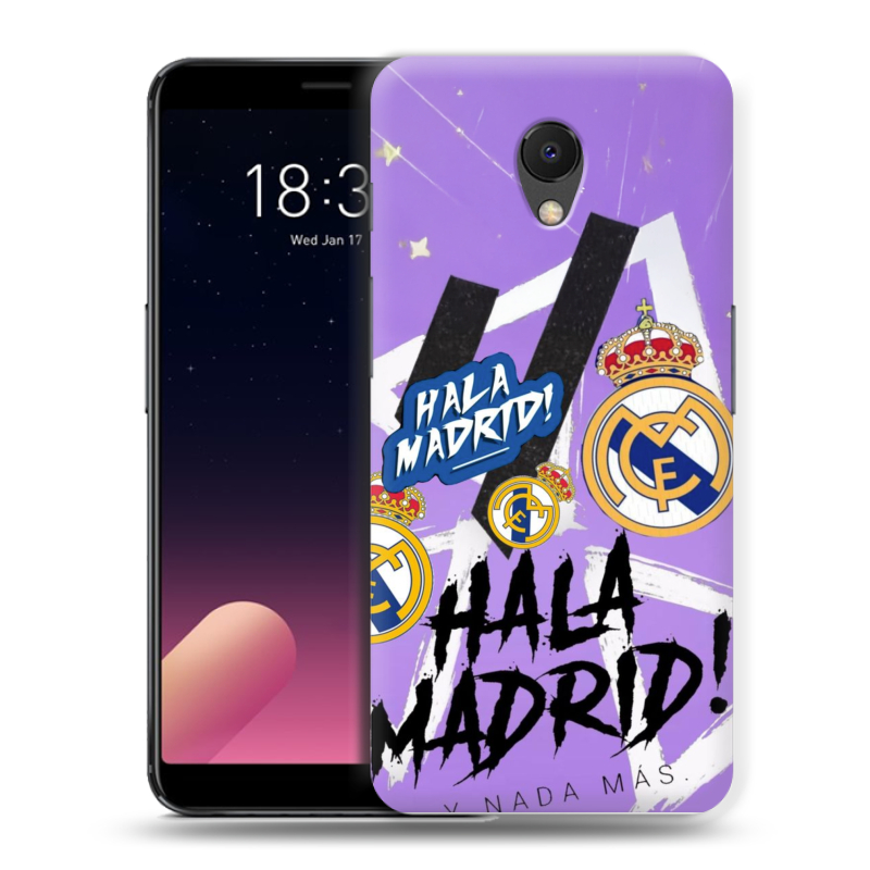 Силиконовый чехол на Meizu M6s с принтом Real Madrid Реал Мадрид Силиконовый чехол на Meizu M6s с принтом Real Madrid Реал Мадрид