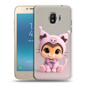 Силиконовый противоударный чехол на Samsung Galaxy J2 (2018) с принтом Куроми Kuromi Силиконовый противоударный чехол на Samsung Galaxy J2 (2018) с принтом Куроми Kuromi