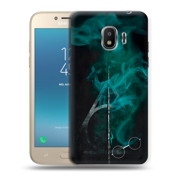 Силиконовый противоударный чехол на Samsung Galaxy J2 (2018) с принтом Гарри Поттер Harry Potter Силиконовый противоударный чехол на Samsung Galaxy J2 (2018) с принтом Гарри Поттер Harry Potter