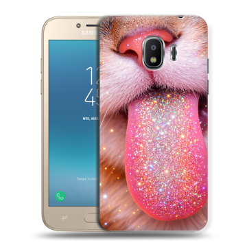 Силиконовый противоударный чехол на Samsung Galaxy J2 (2018) с принтом для девочек Силиконовый противоударный чехол на Samsung Galaxy J2 (2018) с принтом для девочек