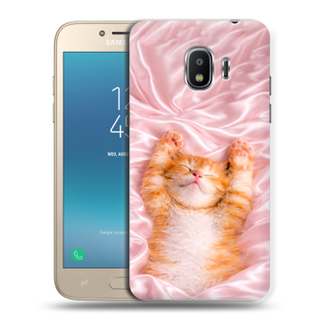 Силиконовый противоударный чехол на Samsung Galaxy J2 (2018) с принтом женский Силиконовый противоударный чехол на Samsung Galaxy J2 (2018) с принтом женский