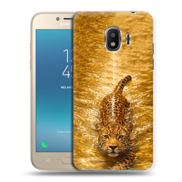 Силиконовый противоударный чехол на Samsung Galaxy J2 (2018) с принтом женский Силиконовый противоударный чехол на Samsung Galaxy J2 (2018) с принтом женский