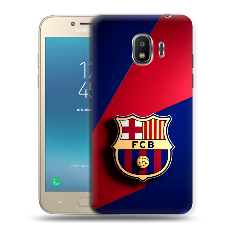 Пластиковый чехол на Samsung Galaxy J2 (2018) с принтом Барселона Barcelona Пластиковый чехол на Samsung Galaxy J2 (2018) с принтом Барселона Barcelona