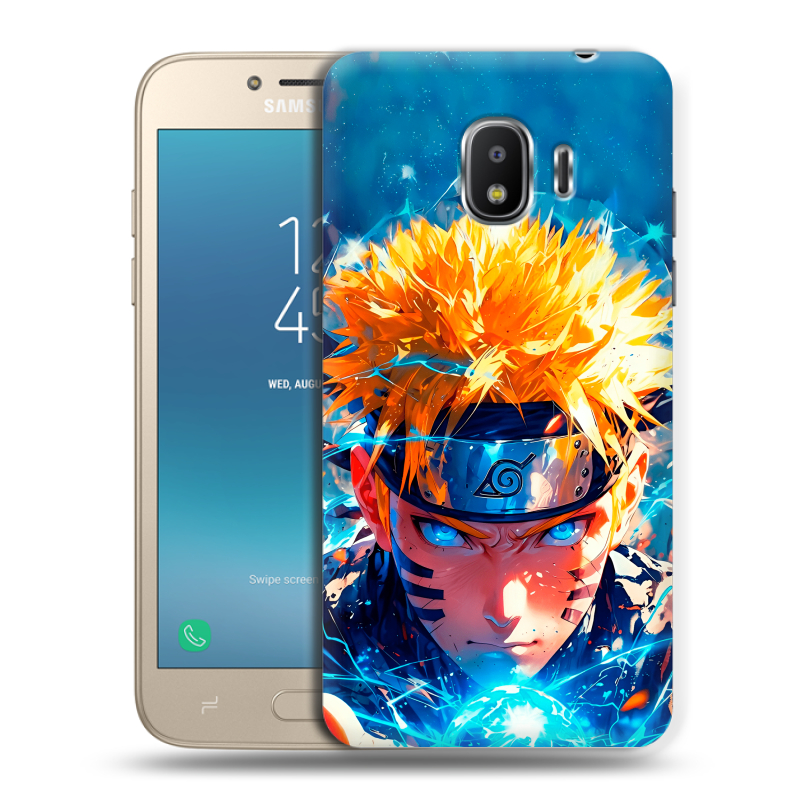 Пластиковый чехол на Samsung Galaxy J2 (2018) с принтом Аниме Наруто Naruto Пластиковый чехол на Samsung Galaxy J2 (2018) с принтом Аниме Наруто Naruto