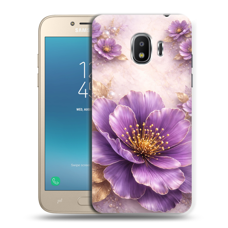 Пластиковый чехол на Samsung Galaxy J2 (2018) с принтом женский Пластиковый чехол на Samsung Galaxy J2 (2018) с принтом женский