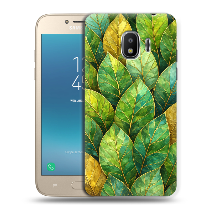 Силиконовый противоударный чехол на Samsung Galaxy J2 (2018) с принтом женский Силиконовый противоударный чехол на Samsung Galaxy J2 (2018) с принтом женский