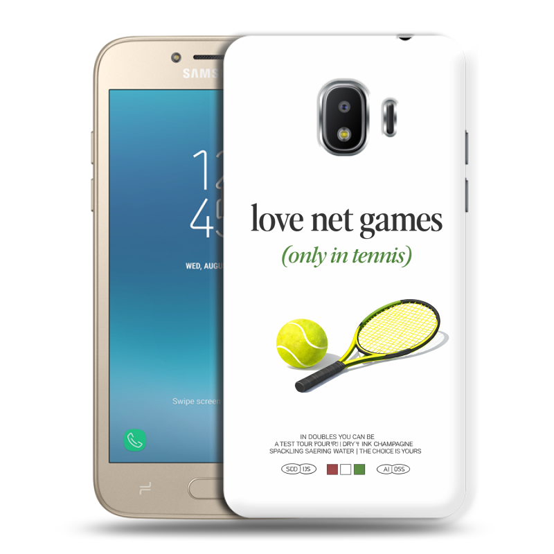 Силиконовый противоударный чехол на Samsung Galaxy J2 (2018) с принтом для девочек Силиконовый противоударный чехол на Samsung Galaxy J2 (2018) с принтом для девочек