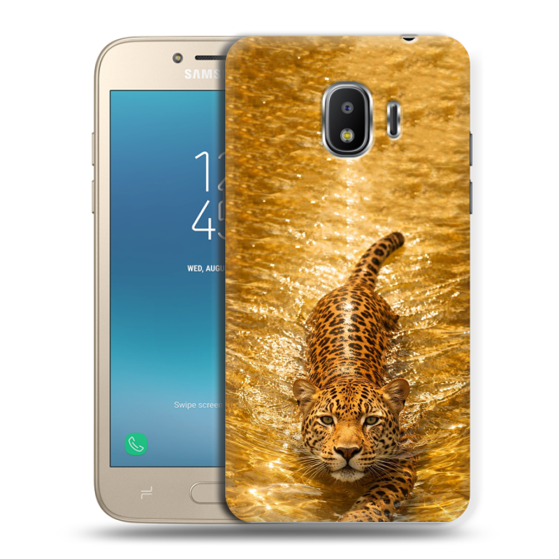 Силиконовый противоударный чехол на Samsung Galaxy J2 (2018) с принтом женский Силиконовый противоударный чехол на Samsung Galaxy J2 (2018) с принтом женский