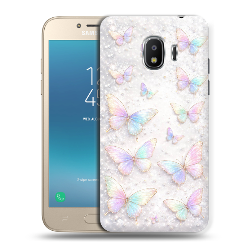 Пластиковый чехол на Samsung Galaxy J2 (2018) с принтом женский Пластиковый чехол на Samsung Galaxy J2 (2018) с принтом женский