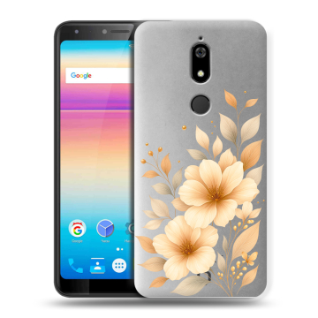 Силиконовый чехол на BQ Space X с принтом для девушки Силиконовый чехол на BQ Space X с принтом для девушки