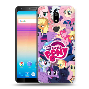 Силиконовый чехол на BQ Space X с принтом My little pony Дружба чудо Силиконовый чехол на BQ Space X с принтом My little pony Дружба чудо