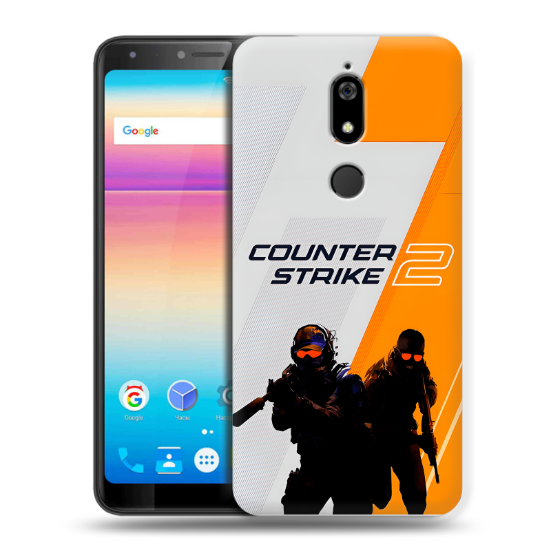 Силиконовый чехол на BQ Space X с принтом Counter Strike Силиконовый чехол на BQ Space X с принтом Counter Strike