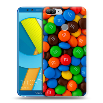 Силиконовый чехол на Huawei Honor 9 Lite с принтом Конфеты Силиконовый чехол на Huawei Honor 9 Lite с принтом Конфеты