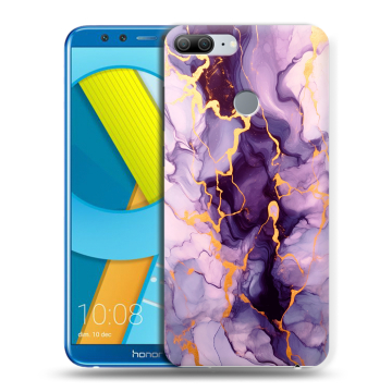 Силиконовый чехол на Huawei Honor 9 Lite с принтом Мрамор Силиконовый чехол на Huawei Honor 9 Lite с принтом Мрамор