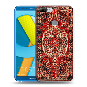 Силиконовый чехол на Huawei Honor 9 Lite с принтом Ковер