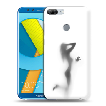Силиконовый чехол на Huawei Honor 9 Lite с принтом Силуэт