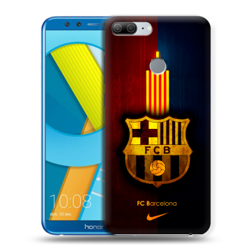 Силиконовый чехол на Huawei Honor 9 Lite с принтом Барселона Barcelona