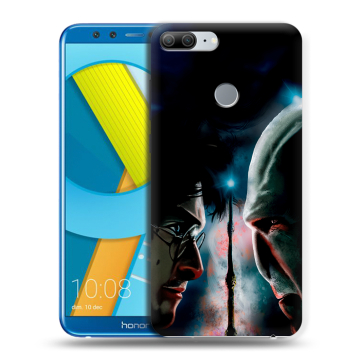 Силиконовый чехол на Huawei Honor 9 Lite с принтом Гарри Поттер Harry Potter