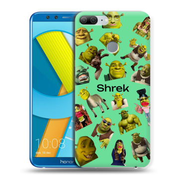 Силиконовый чехол на Huawei Honor 9 Lite с принтом Шрек Shrek
