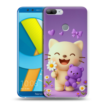 Силиконовый чехол на Huawei Honor 9 Lite с принтом для девочек Силиконовый чехол на Huawei Honor 9 Lite с принтом для девочек