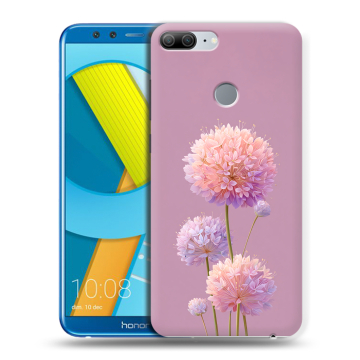 Силиконовый чехол на Huawei Honor 9 Lite с принтом Цветы