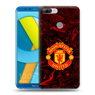 Силиконовый чехол на Huawei Honor 9 Lite с принтом Manchester United