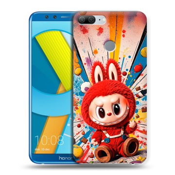 Силиконовый чехол на Huawei Honor 9 Lite с принтом Labubu Лабубу Силиконовый чехол на Huawei Honor 9 Lite с принтом Labubu Лабубу