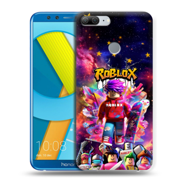 Силиконовый чехол на Huawei Honor 9 Lite с принтом Roblox Роблокс Силиконовый чехол на Huawei Honor 9 Lite с принтом Roblox Роблокс