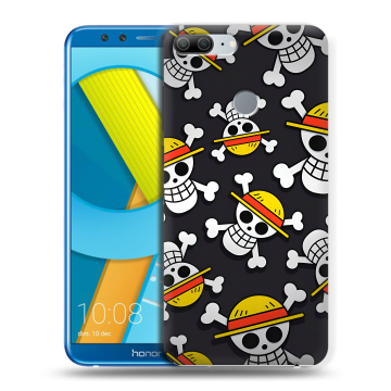 Силиконовый чехол на Huawei Honor 9 Lite с принтом One Piece Ван Пис