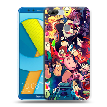 Силиконовый чехол на Huawei Honor 9 Lite с принтом Gravity Falls Гравити Фолз Силиконовый чехол на Huawei Honor 9 Lite с принтом Gravity Falls Гравити Фолз
