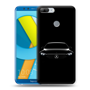 Силиконовый чехол на Huawei Honor 9 Lite с принтом Mercedes Мерседес Силиконовый чехол на Huawei Honor 9 Lite с принтом Mercedes Мерседес